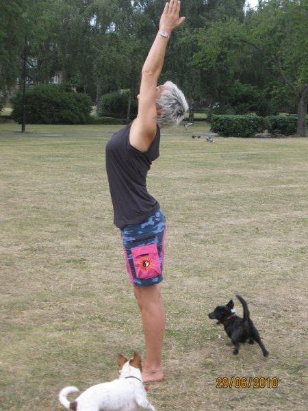 Backbend sun salutation